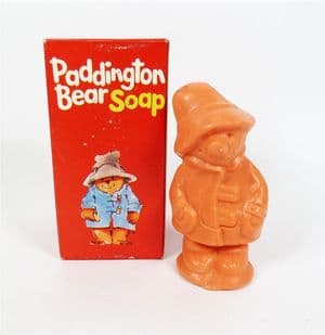 Vintage 1977 Boxed Richards & Appleby Paddington Bear Novelty Figural Soap 100g Unused Version 1