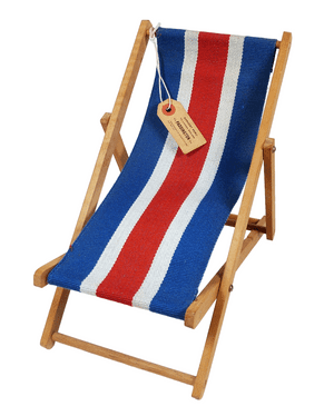 Vintage 1978 Paddington & Co Ltd Film Fare Small Folding Deck Chair c/w Tag for Sit Down Bear