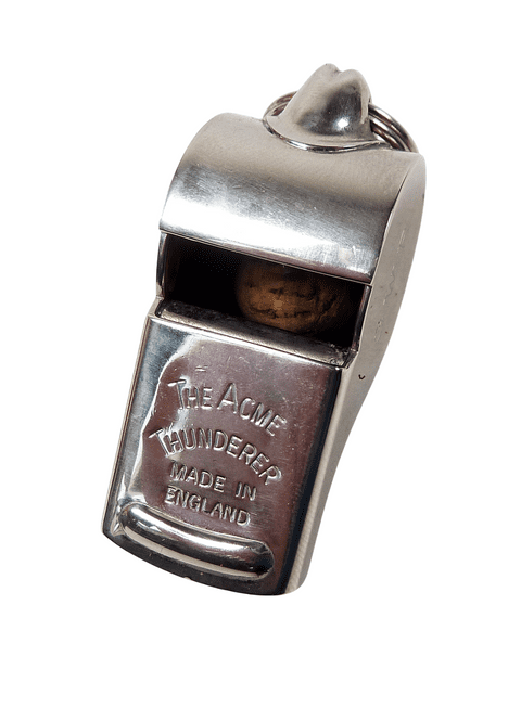 Vintage Acme Hudson GWR Great Western Railways Thunderer Guards Whistle Circa 1980s Escargot