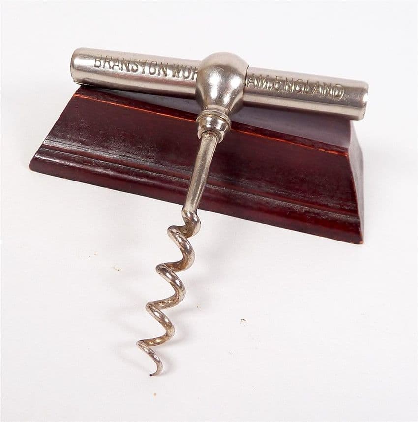 Vintage Advertising Brown & Ward Engineers Machine Tool Makers B'ham Pocket Sheath Picnic Corkscrew