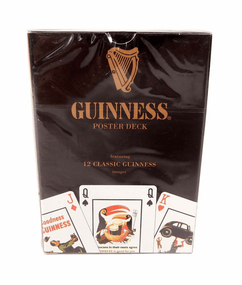 Vintage Advertising Cartimundi Guinness Brewery Playing Cards Poster Deck Boxed Sealed Pictorial