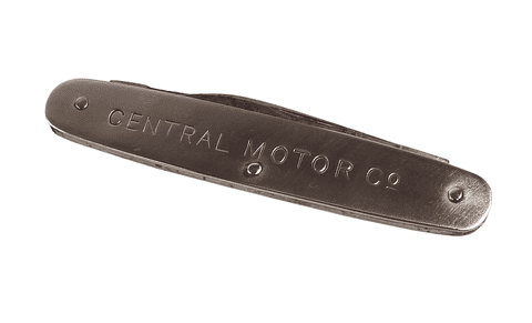 Vintage Advertising Central Motor Co William Rodgers Sheffield I Cut My Way Pocket Knife John Clarke