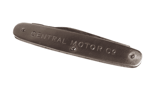 Vintage Advertising Central Motor Co William Rodgers Sheffield I Cut My Way Pocket Knife John Clarke