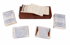 Vintage Advertising G Goodall & Sons Manikin Cigars Prize Medal Playing Cards Boxed Tax Seal Bridge