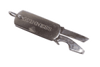 Vintage Advertising Guinness Irish Harp Sheffield Folding Pocket Knife Bottle Opener Screwdriver Reg