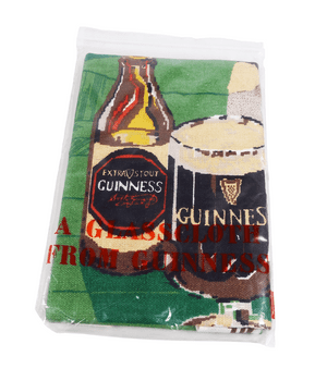 Vintage Advertising Guinness Irish Linen Glass Cloth Tea Towel There's No Place Like at Home