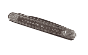 Vintage Advertising H Fisher Sheffield Pocket Knife Leonard Heys Ltd Saxon Radio Co Blackpool 1950s