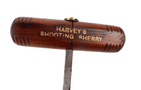 Vintage Advertising Harvey's Bristol Shooting Sherry Wooden Wood Direct Pull Tee Corkscrew