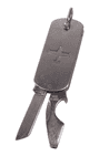 Vintage Advertising Promo Strikemaster Aircraft Sheffield Folding Pocket Knife Opener Screwdriver