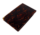 Vintage Advertising Tortoiseshell Note Book Pad Holder William Walker Talbot Rd Blackpool