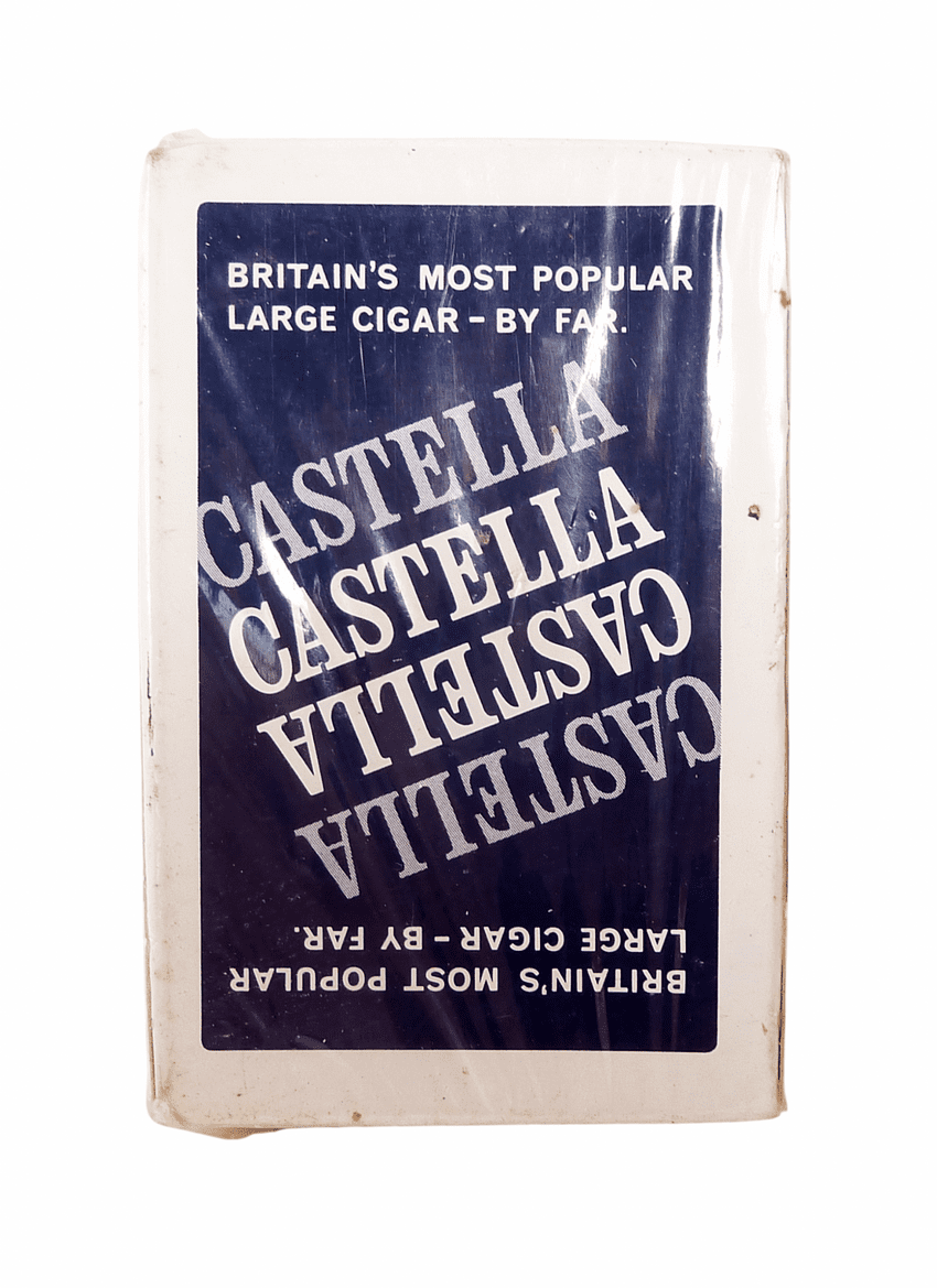 Vintage Advertising Wadingtons Leeds London Castella Cigars Playing Cards Boxed Sealed 1970s