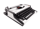 Vintage AEG Olympia Traveller de Luxe S Portable Manual Typewriter in Case 1970s 1980s New Ribbon