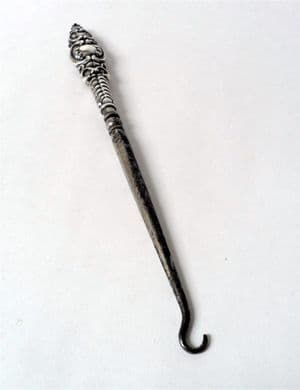 Vintage Antique English Sterling Silver Glove Button Hook by Adie & Lovekin Ltd Birmingham 1903-04