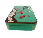 Vintage Art Deco William Crawford Sons Edinburgh Liverpool London Sample Stork Biscuit Tin Japanese