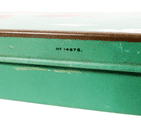 Vintage Art Deco William Crawford Sons Edinburgh Liverpool London Sample Stork Biscuit Tin Japanese