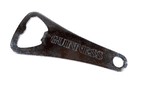 Vintage Bar Advertising Polished Steel GUINNESS Bottle Opener Circa 1980s