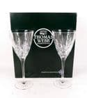 Vintage Bar Pair of Boxed Thomas Webb Edinburgh Crystal 8.375