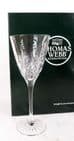 Vintage Bar Pair of Boxed Thomas Webb Edinburgh Crystal 8.375
