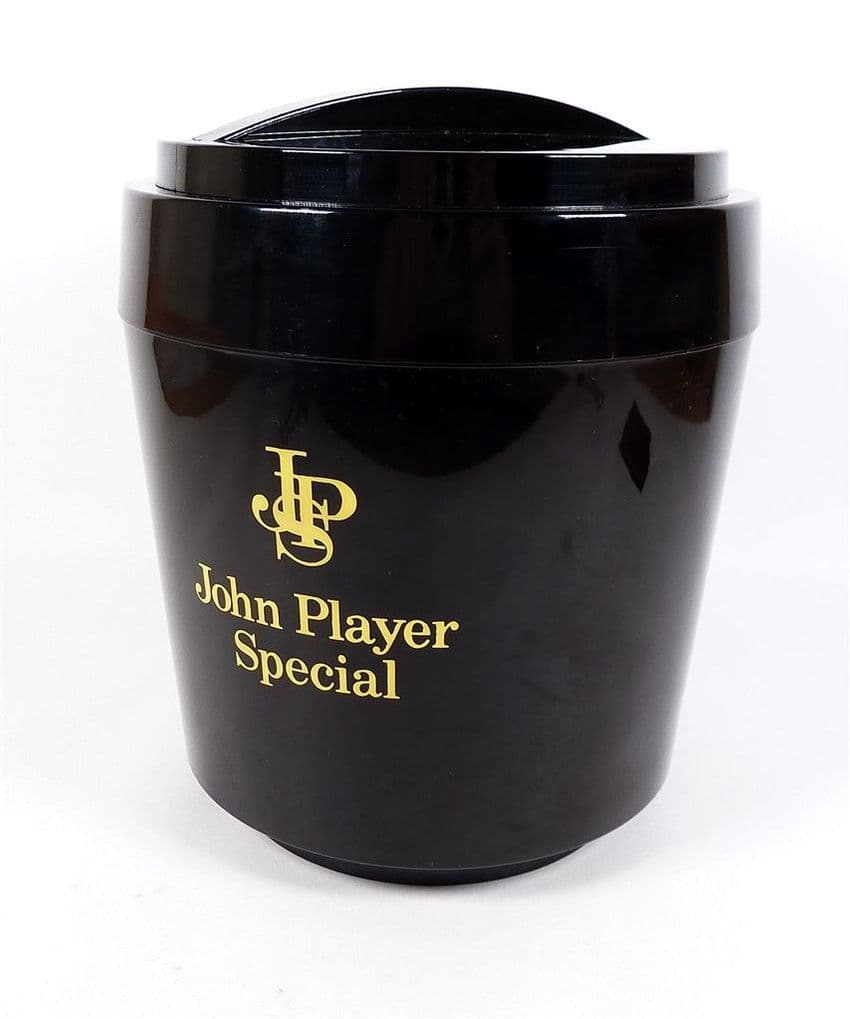 Vintage Bar Pub Stewart John Player Special JPS Ice Bucket Wine Cooler