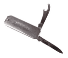Vintage BMC Parts British Motor Corporation Sheffield Folding Pocket Knife Bottle Opener Driver File