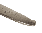Vintage Bottle Opener Advertising Crown Paints Made in England 1950s Paint Can Tin Opener Steel