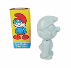 Vintage Boxed 1970s Jean Sorelle Peyo Papa Smurf Novelty Figural Soap Unused