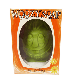 Vintage Boxed 1973 Yardley London Woozy Novelty Figural Soap Unused Woozies Books John Castle