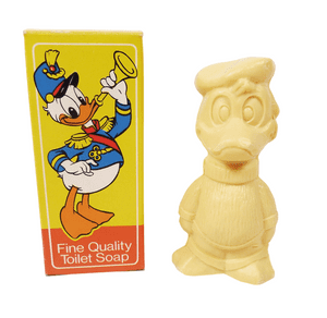 Vintage Boxed 1978 Jean Sorelle Walt Disney Donald Duck Novelty Figural Soap Unused