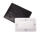 Vintage Boxed as New Lladro Valencia Spain Spanish Hand Made Black Leather Card Wallet Holder