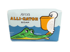 Vintage Boxed Avon New York London Novelty Alligator Floating Soap Dish c/w 77g Soap Unused 1960s
