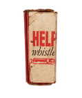 Vintage Boxed Hudson The Acme City Gold HELP Whistle Roy Christie Co Ltd England c1976 Chain Advert