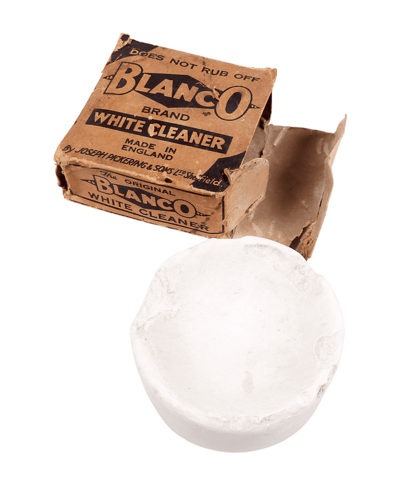 Vintage Boxed Joseph Pickering Sheffield Blanco White Cleaner Tennis Sport Shoes Webbing Helmet Etc