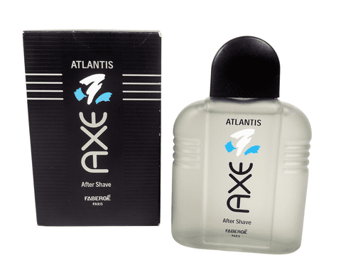 Vintage Boxed Mens After Shave Aftershave Lotion Faberge Paris Axe Lynx Atlantis 100ml Unused