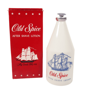 Vintage Boxed Mens After Shave Lotion Shulton New York London Old Spice 4 3/4 US Fl oz 140ml Unused