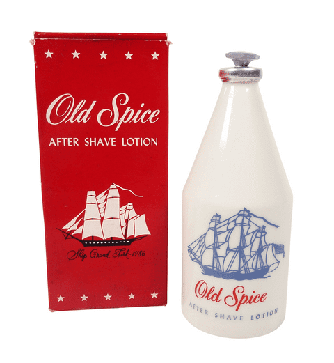 Vintage Boxed Mens After Shave Lotion Shulton New York London Old Spice 4 3/4 US Fl oz 140ml Unused