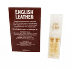 Vintage Boxed Mens Dana English Leather Cologne Spray Mini Travel 0.5 fl oz 15ml Unused as New 1980s