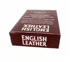 Vintage Boxed Mens Dana English Leather Cologne Spray Mini Travel 0.5 fl oz 15ml Unused as New 1980s
