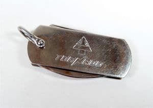 Vintage British Aerospace Tornado Aircraft Plane Sheffield Folding Pocket Knife Opener Screwdriver