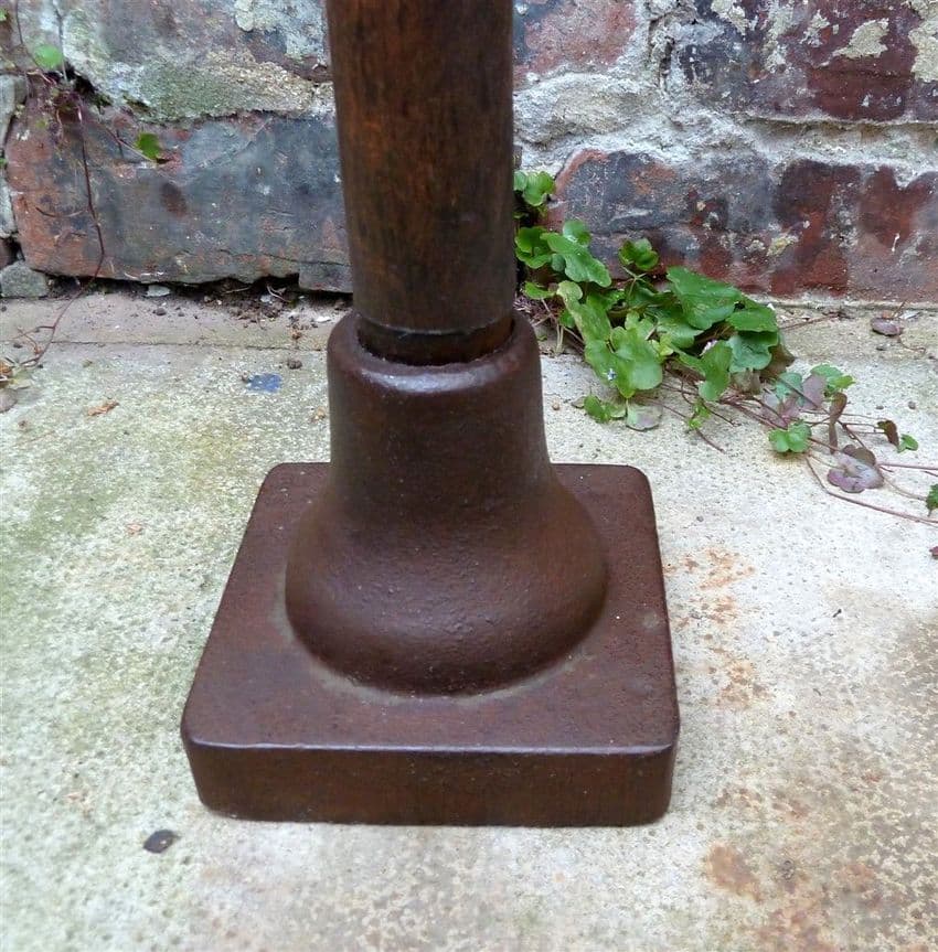 Vintage Builders Tool Long Handled Punner Tamper Pounder Rammer