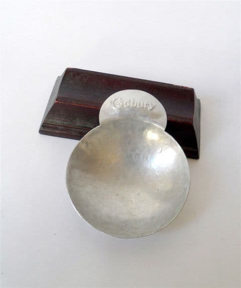 Vintage Cadburys Drinking Chocolate Advertising Aluminium Caddy Spoon Circa 1930s Coco Cocoa