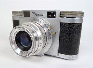 Vintage Camera Braun Paxette 35mm Film c 1950s c/w Leather Case Cassar Lens Extinction Meter Early
