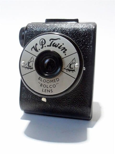 Vintage Camera E Elliott Limited Birmingham L Yacht VP Twin Bolco Lens 127 Film 1950s Woolworths
