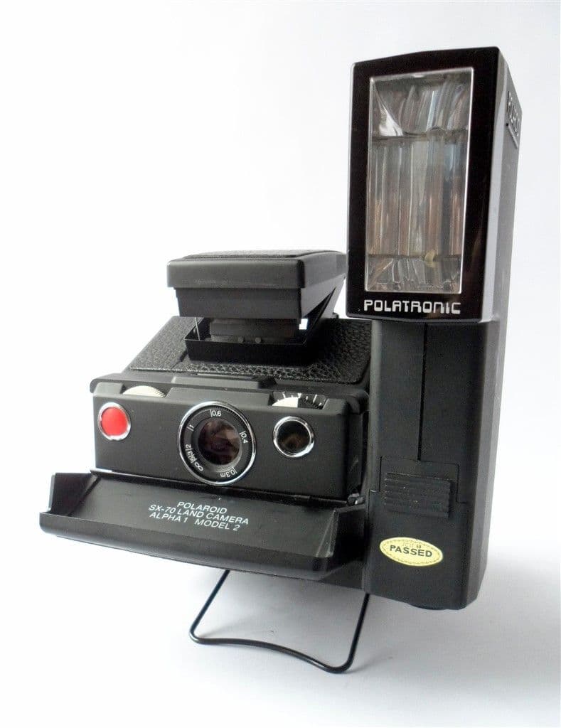 Vintage Camera Polaroid SX70 Alpha 1 Model 2 Land Outfit Circa 1970s
