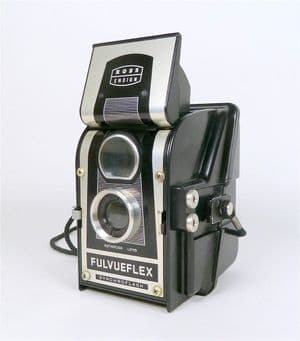 Vintage Camera Ross Ensign Clapham Common London FulVueFlex 120 Roll Film Bakelite Box Boxed 1957-59
