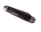 Vintage Camillus Cutlery Co New York USA Three Blade Pocket Knife Knive Celluloid Stag Horn Scales