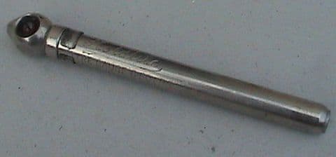 Vintage Car Tyre Tire Pressure Gauge Patent Reg Des Surridge Beckenham Kent Holdtite England 1940s
