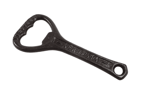 Vintage Cast Iron Crown Cork Bottle Opener Aerowata Manchester Liverpool 1938 Patent Reg Number