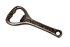 Vintage Cast Iron Crown Cork Bottle Opener John Smiths Magnet Ales 1938 Patent Reg Number