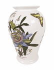 Vintage Ceramics 1972 Portmeirion Pottery Botanic Garden Blue Passion Flower 8.25