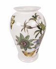 Vintage Ceramics 1972 Portmeirion Pottery Botanic Garden Blue Passion Flower 8.25